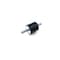 Fairchild Industries Rubber vibration isolator mount, male to male, metric, Natural Rubber 50A, Zinc-plated steel RVI1009-MM50 - alternate 1